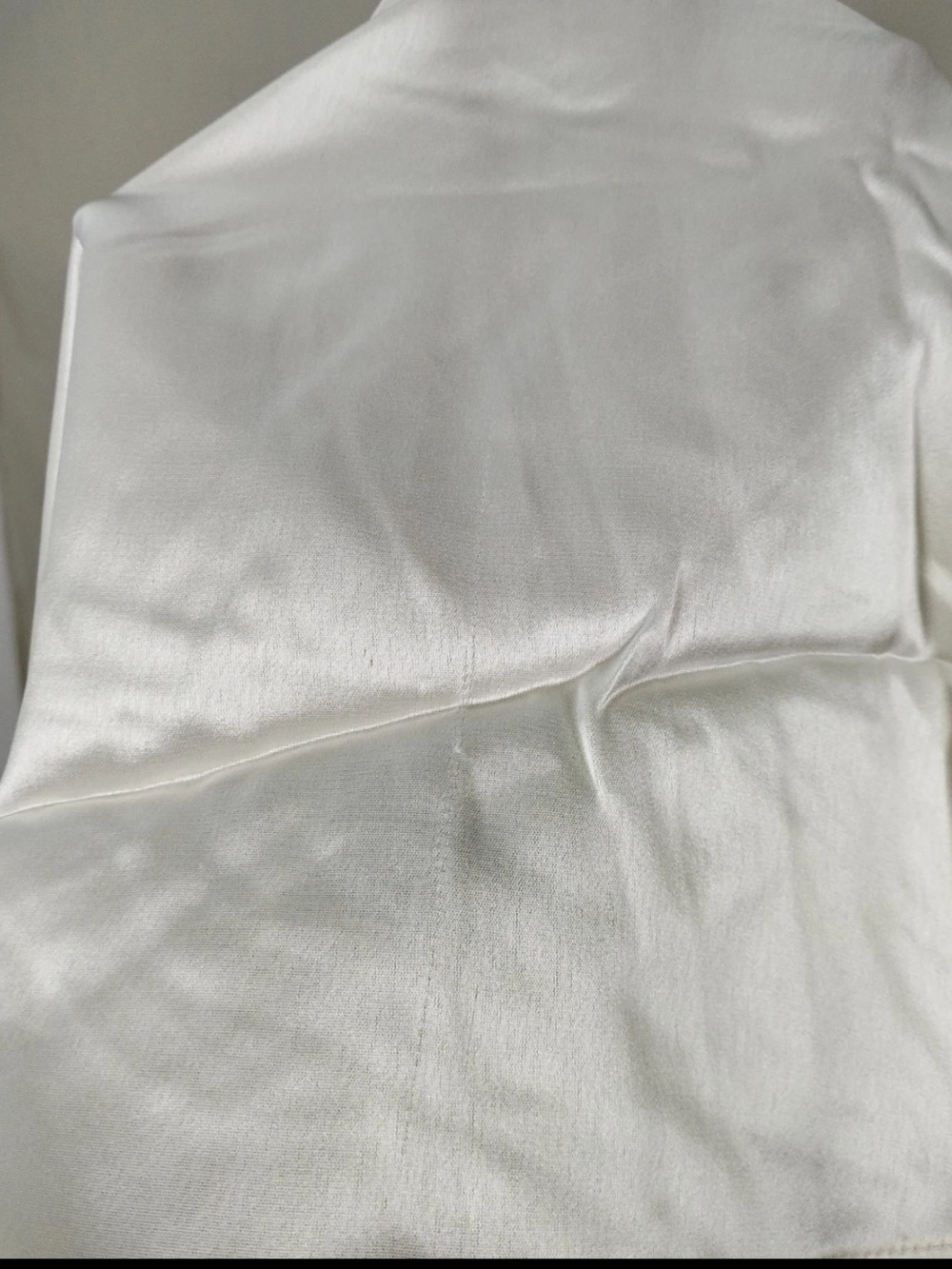 House of CB L A-C 'Anabella' Ivory Satin Lace Up Maxi‎ Dress NWOT - Picture 17 of 17